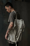 BORIS BIDJAN SABERI Light Grey Backpack TOTE BAG1 F1944+FMM20001